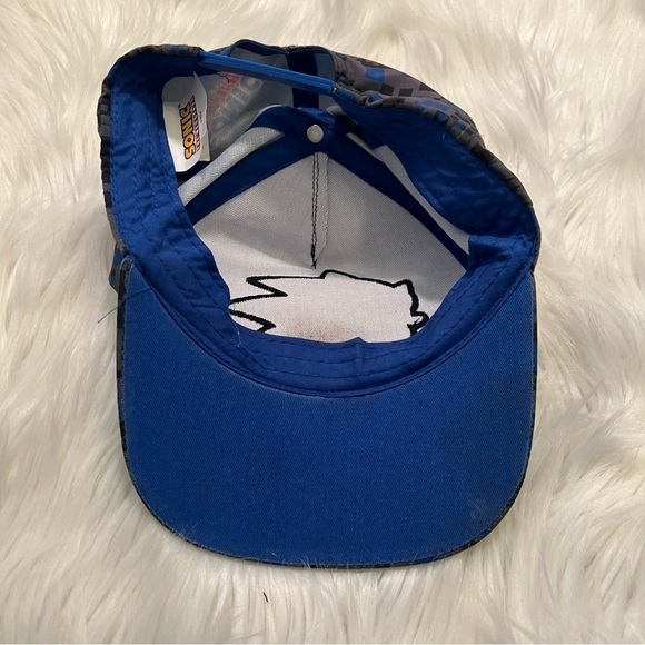 Sonic the Hedgehog Kids Hat Gray Blue - Picture 6 of 8